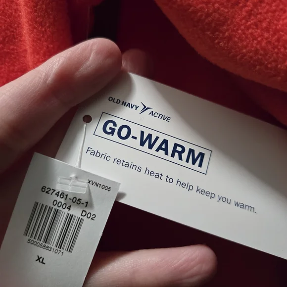 Old Navy Vibrant Red Cowl Neck Hoodie - Picture 16 of 16